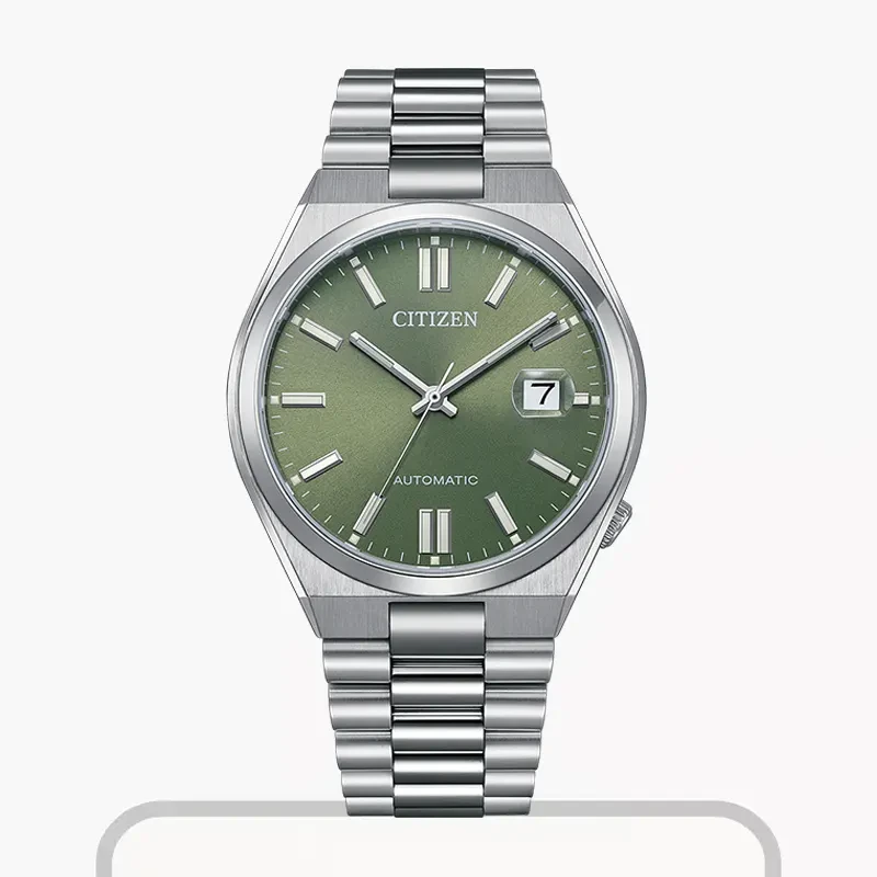 Citizen x Pantone Peaceful Green Dial Automatic Men's Watch  NJ0158-89Z